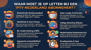 Waar moet je op letten bij een IPTV Nederland abonnement?