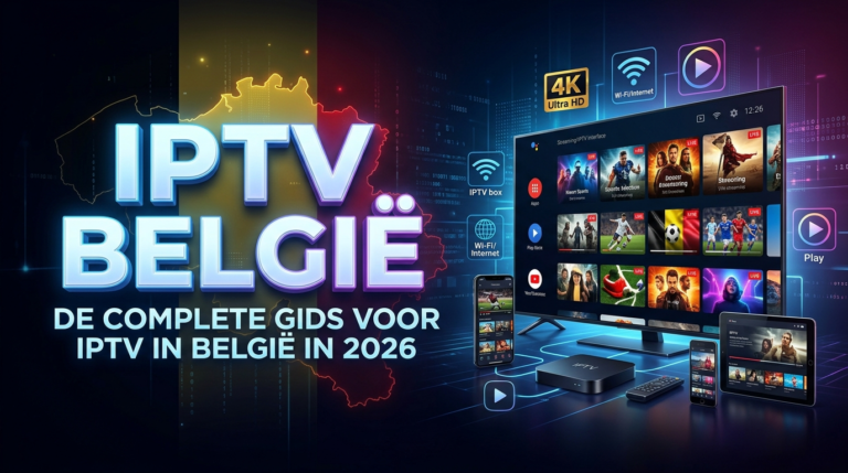 IPTV Belgique: de complete gids voor IPTV in België in 2026